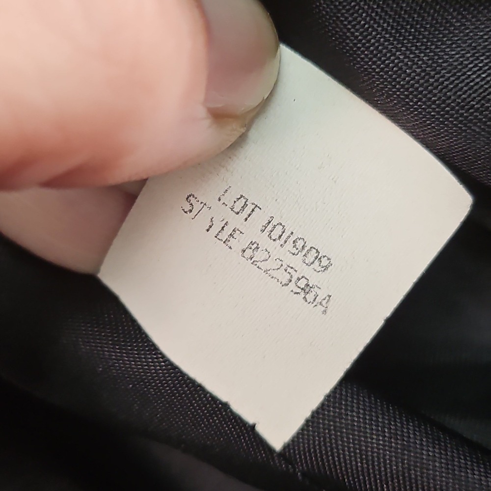 Albert Nipon Peacoat Womens 8 Black Double Breasted Wool Cashmere Blend USA - Picture 11 of 16
